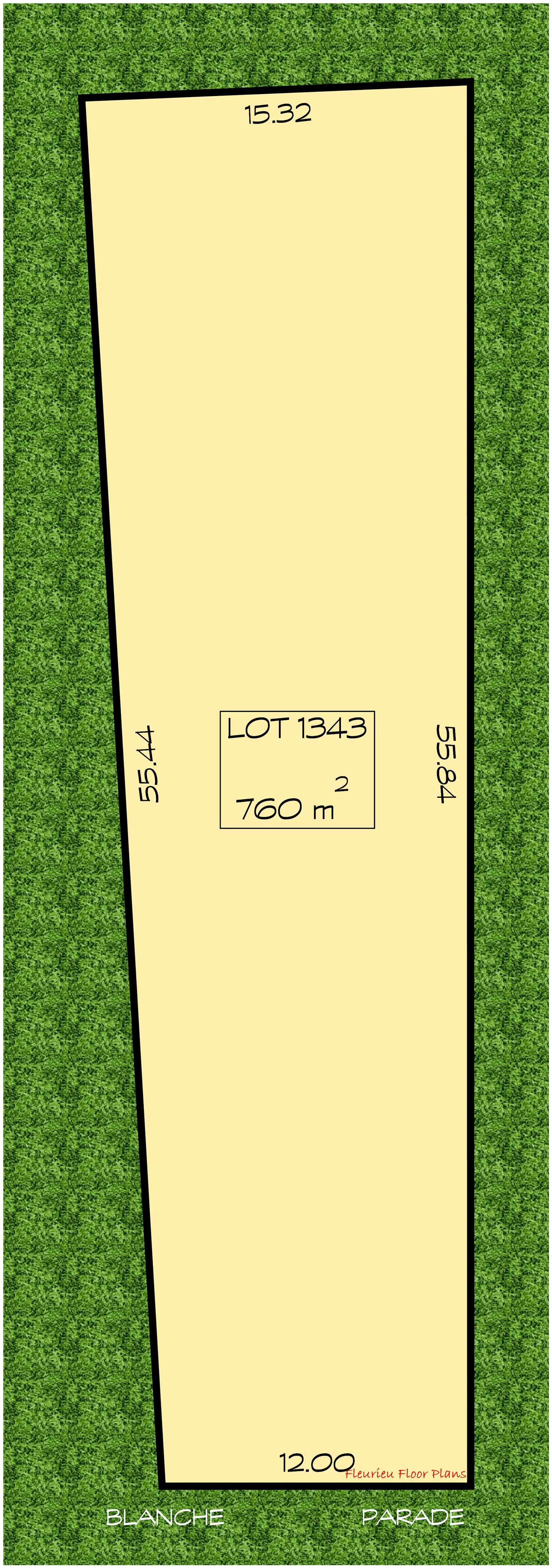 Floorplan of Homely residentialLand listing, 5B Blanche Parade, Hindmarsh Island SA 5214