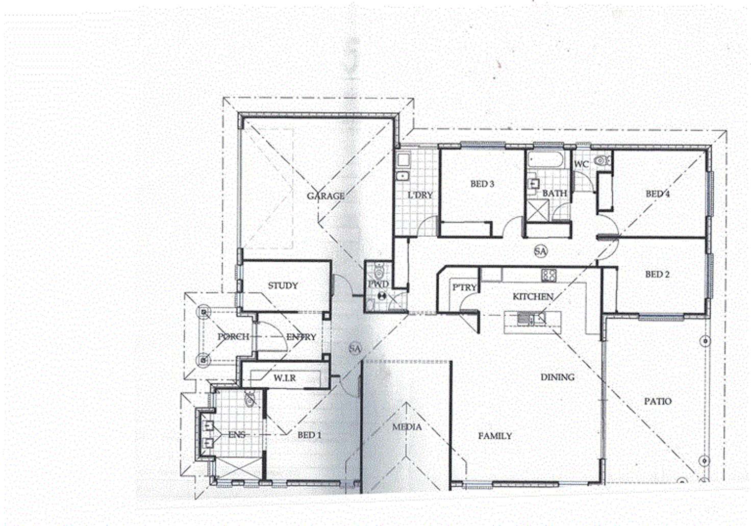 Floorplan of Homely house listing, 93 Burn Street, Capella QLD 4723