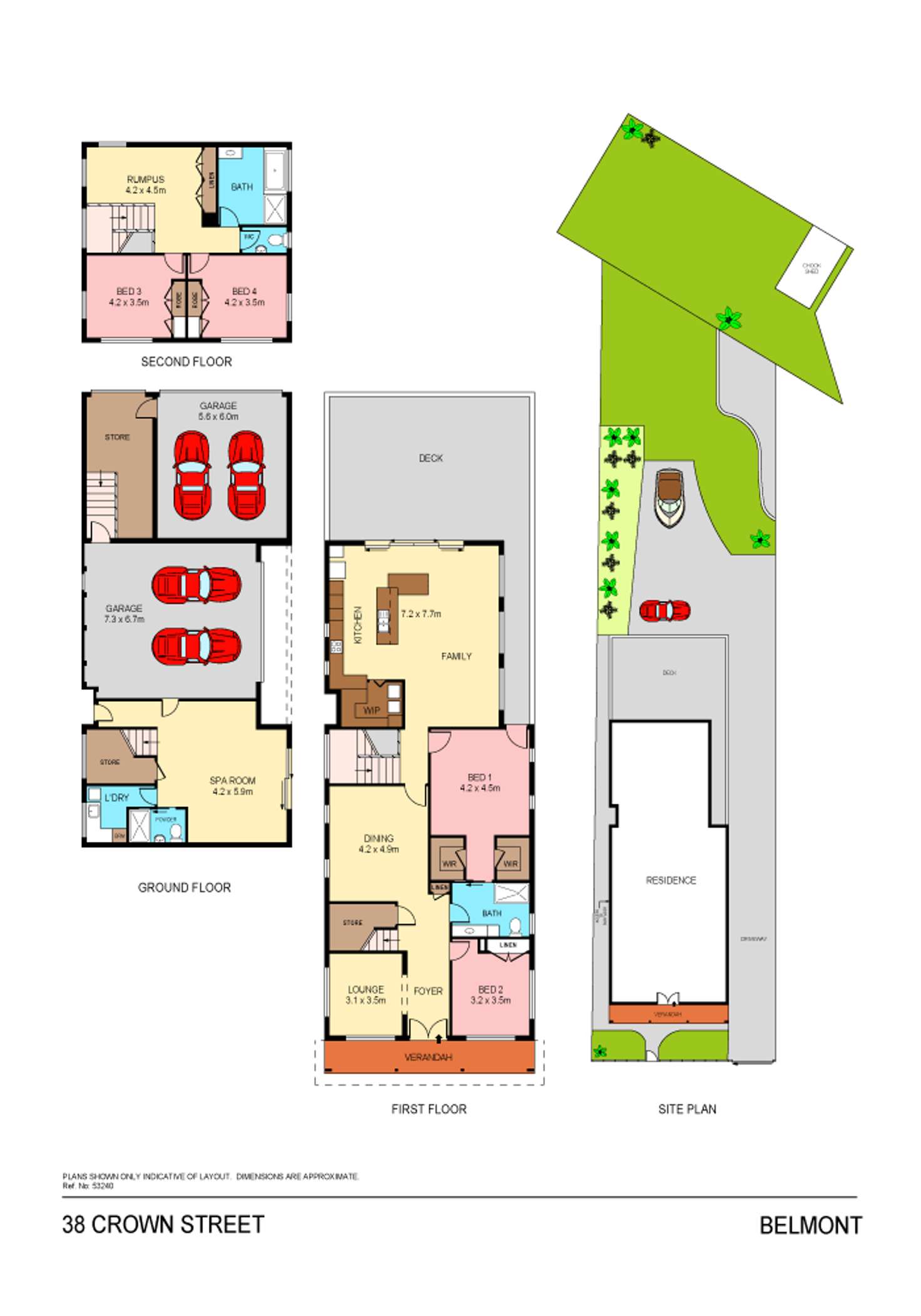 Floorplan of Homely house listing, 38 Crown Street, Belmont NSW 2280