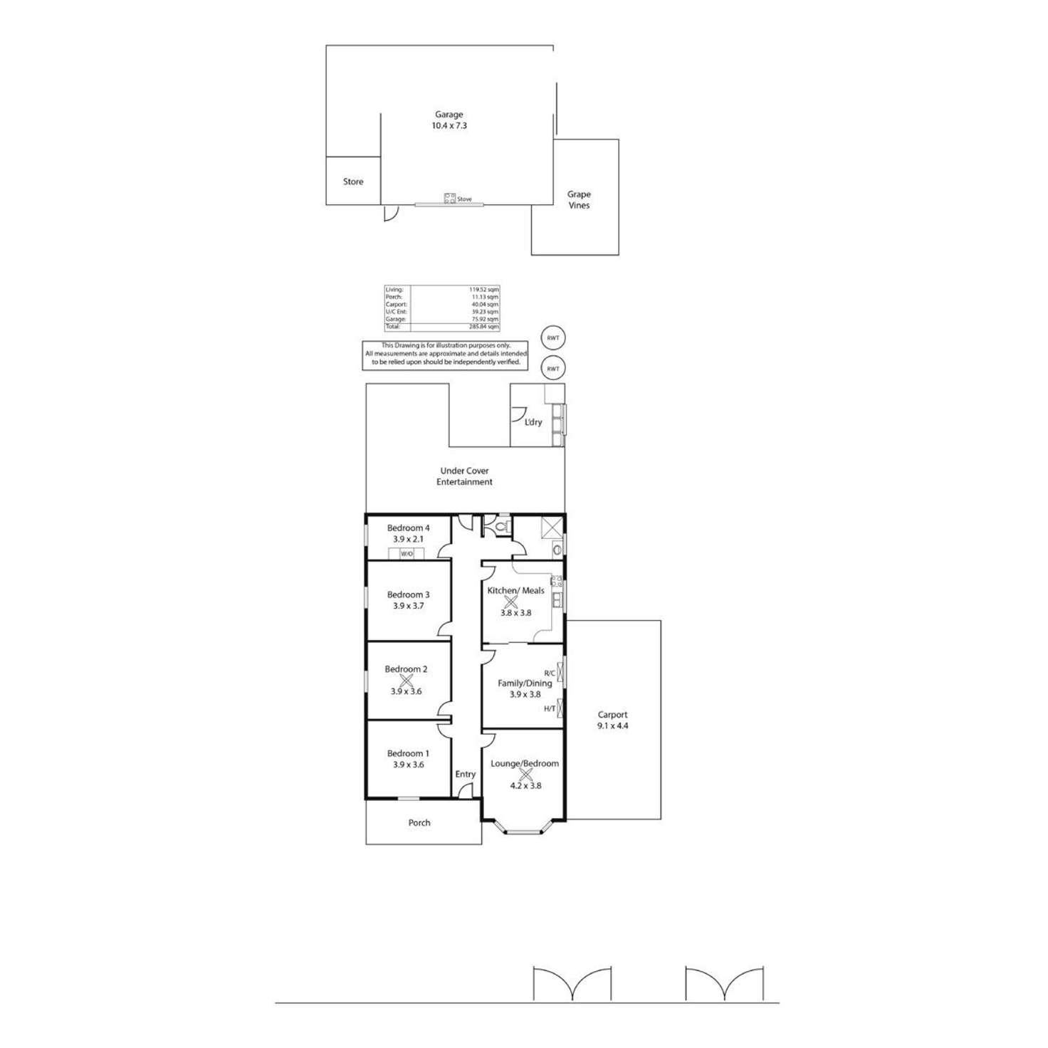 Floorplan of Homely house listing, 41 Garden Terrace, Lockleys SA 5032