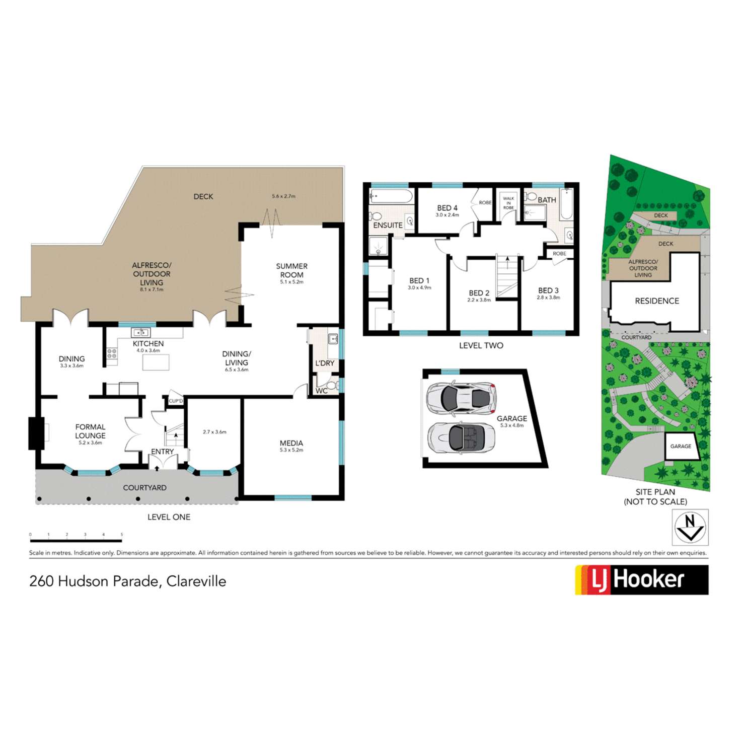 Floorplan of Homely house listing, 260 Hudson Parade, Avalon Beach NSW 2107