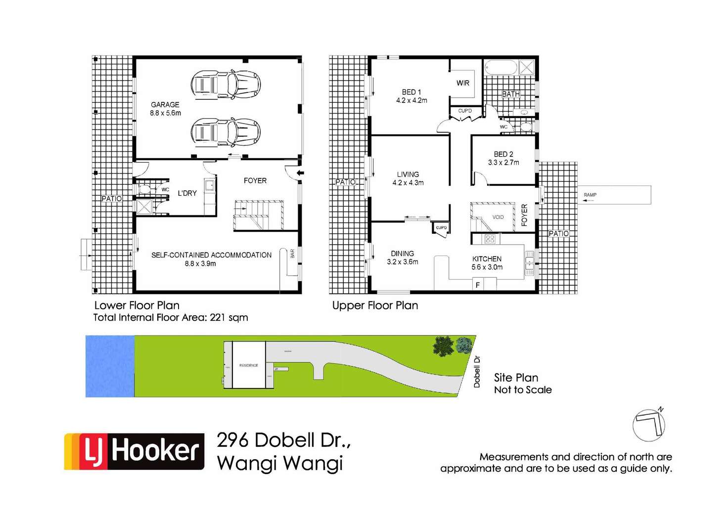 Floorplan of Homely house listing, 296 Dobell Drive, Wangi Wangi NSW 2267