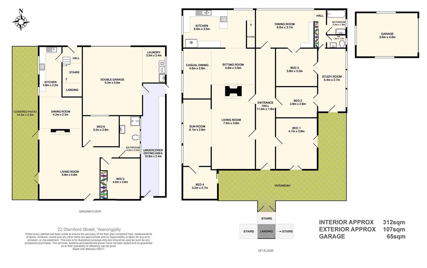 Floorplan of Homely house listing, 22 Stamford Street, Yeerongpilly QLD 4105