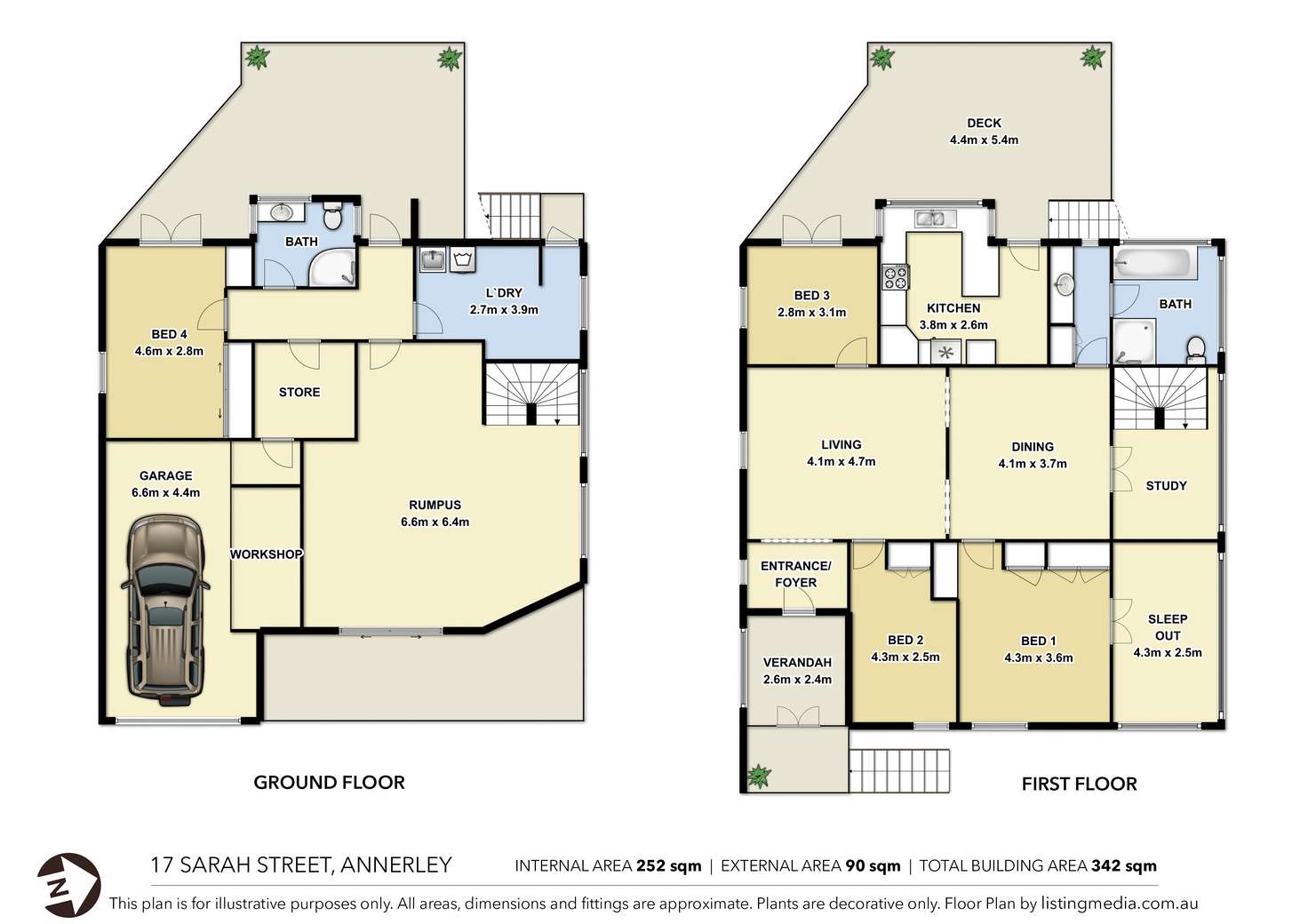 Floorplan of Homely house listing, 17 Sarah Street, Annerley QLD 4103