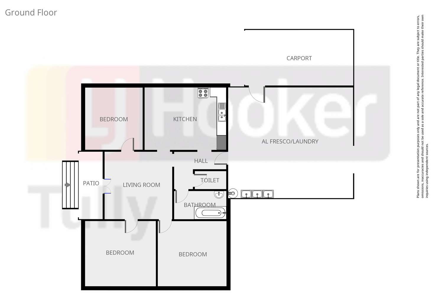 Floorplan of Homely house listing, 45 Murray Street, Tully QLD 4854