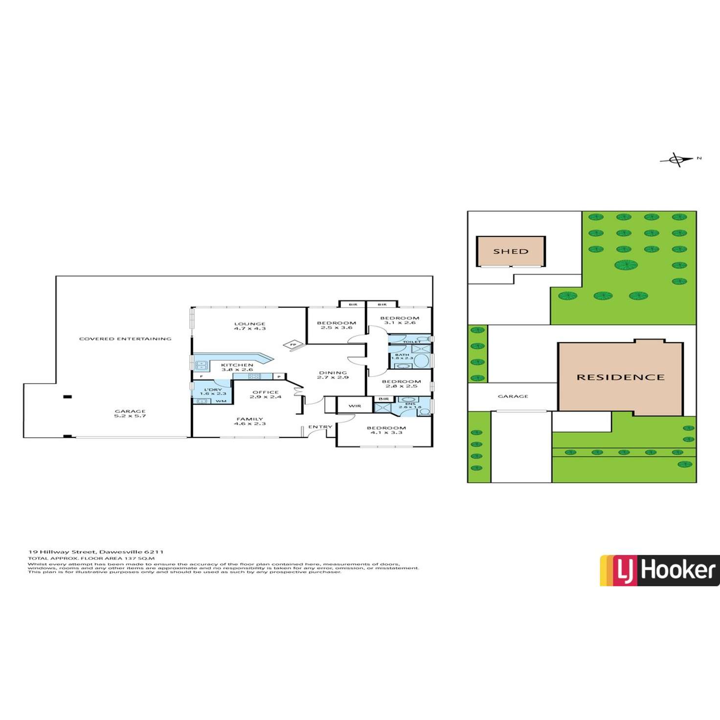 Floorplan of Homely house listing, 19 Hillway Street, Dawesville WA 6211