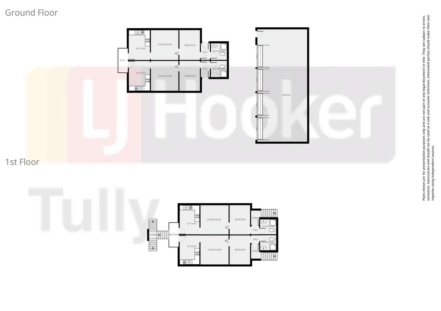 Floorplan of Homely unit listing, 1-4/4 Campbell Street, Tully QLD 4854