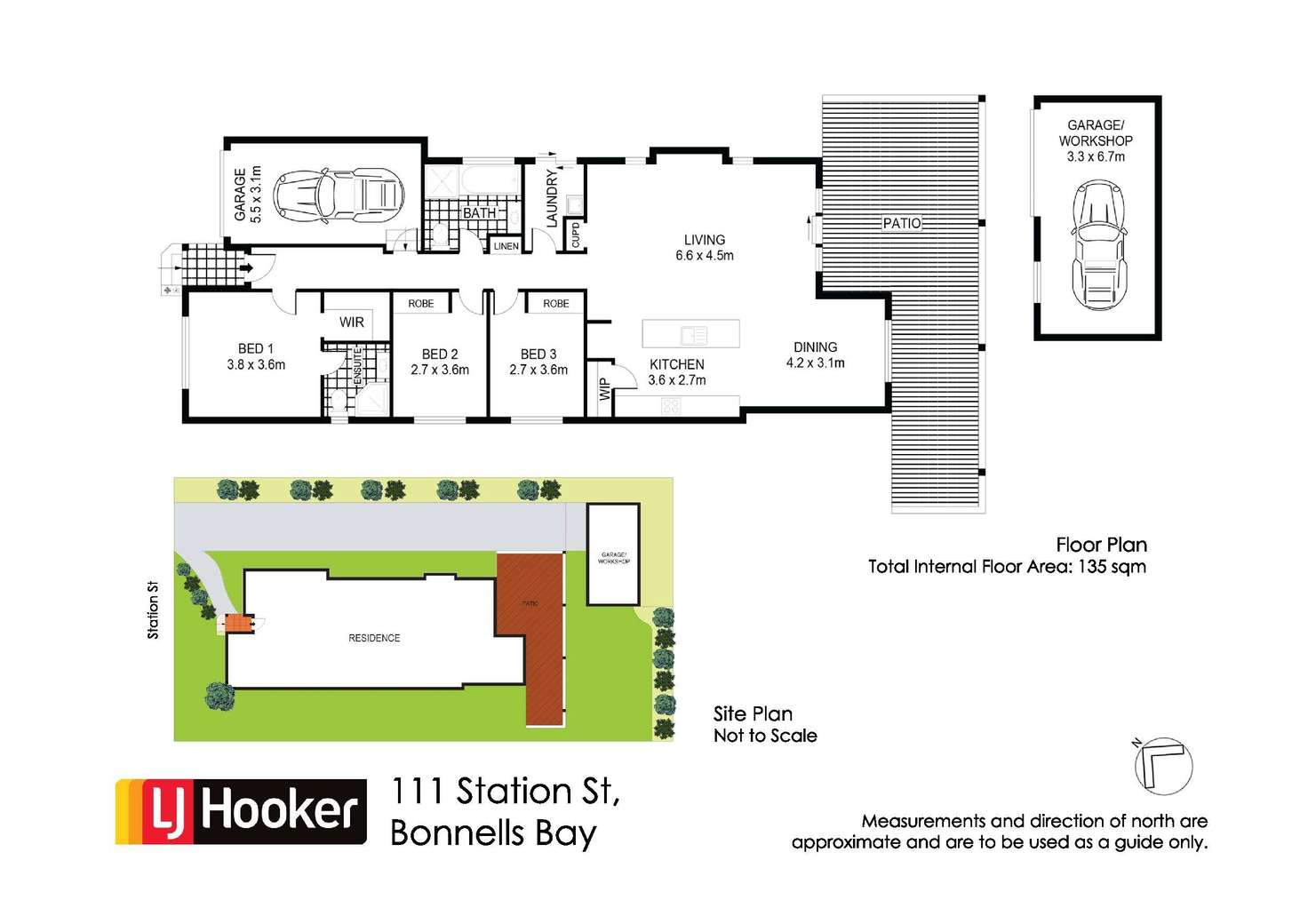 Floorplan of Homely house listing, 111 Station Street, Bonnells Bay NSW 2264