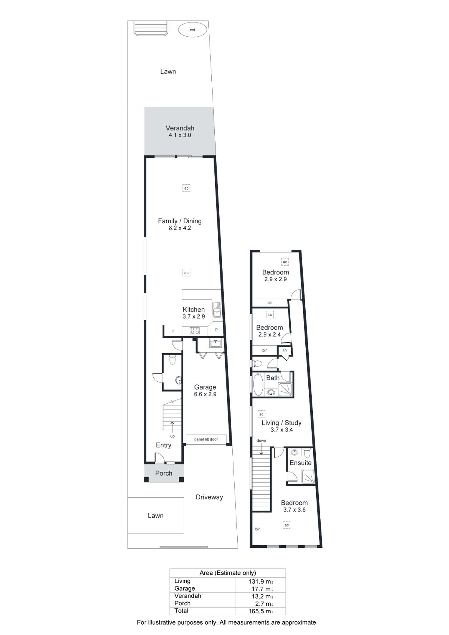 Floorplan of Homely house listing, 3a Penelope Avenue, Valley View SA 5093