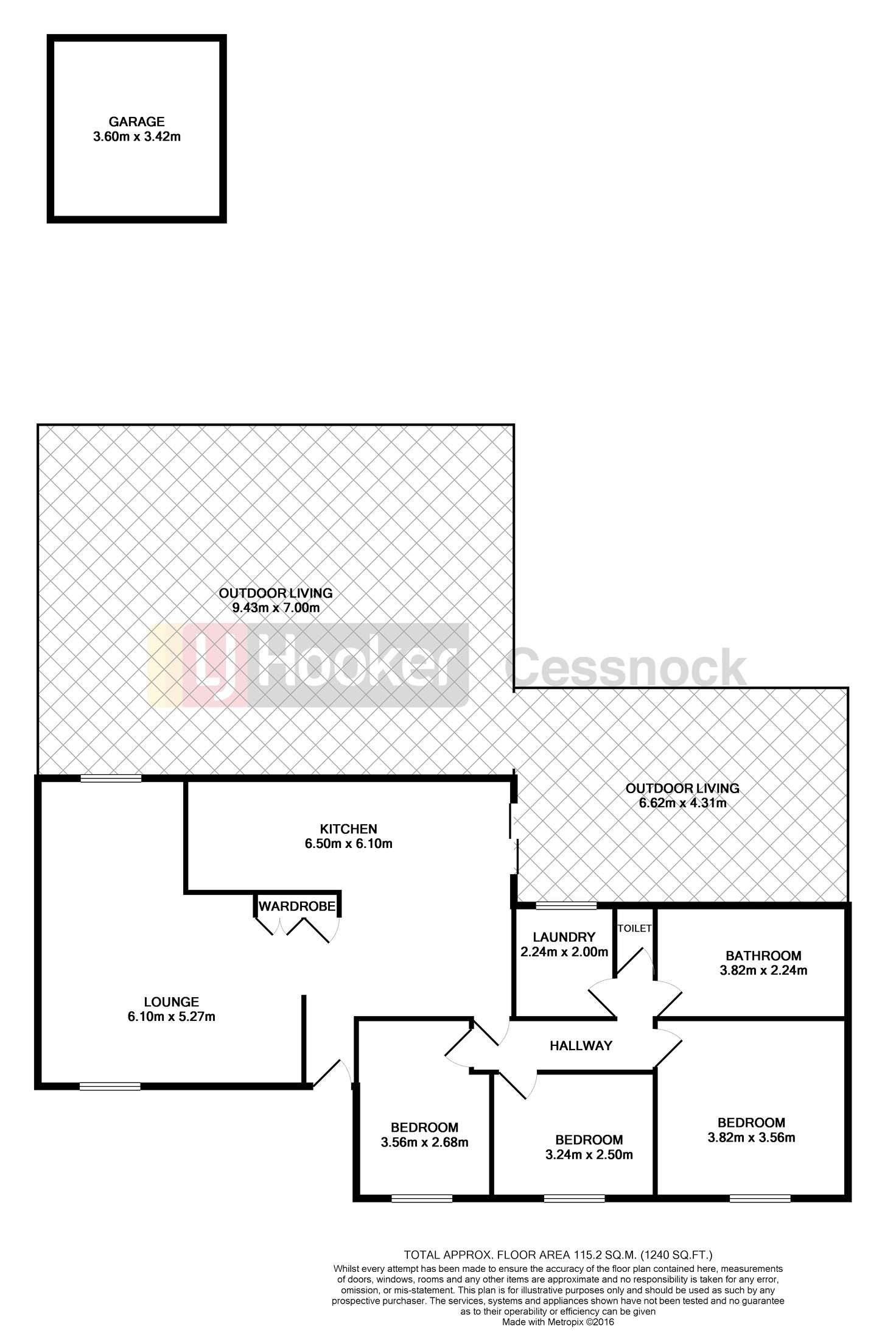 Floorplan of Homely house listing, 18a Colliery Street, Aberdare NSW 2325