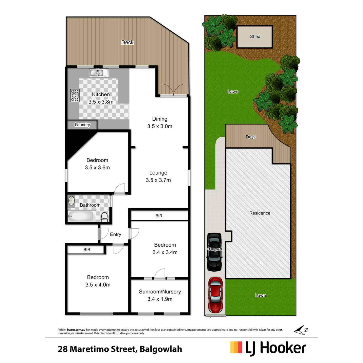 Floorplan of Homely house listing, 28 Maretimo Street, Balgowlah NSW 2093