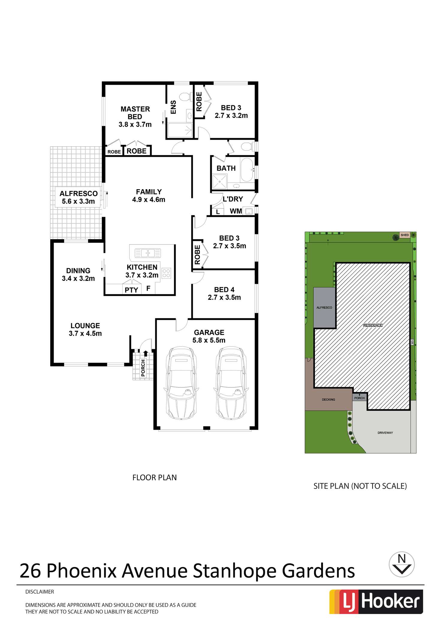Floorplan of Homely house listing, 26 Phoenix Avenue, Stanhope Gardens NSW 2768