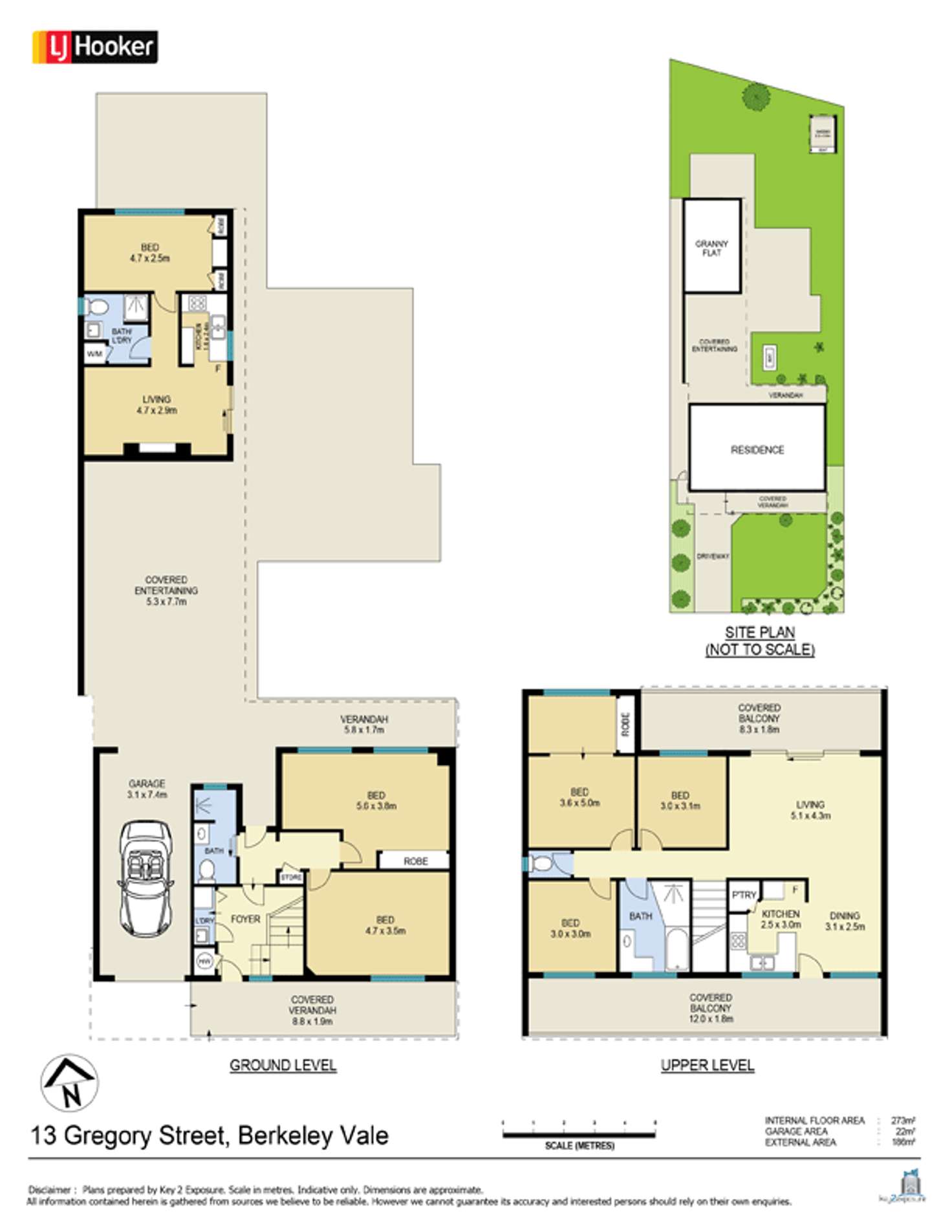 Floorplan of Homely house listing, 13 Gregory Street, Berkeley Vale NSW 2261