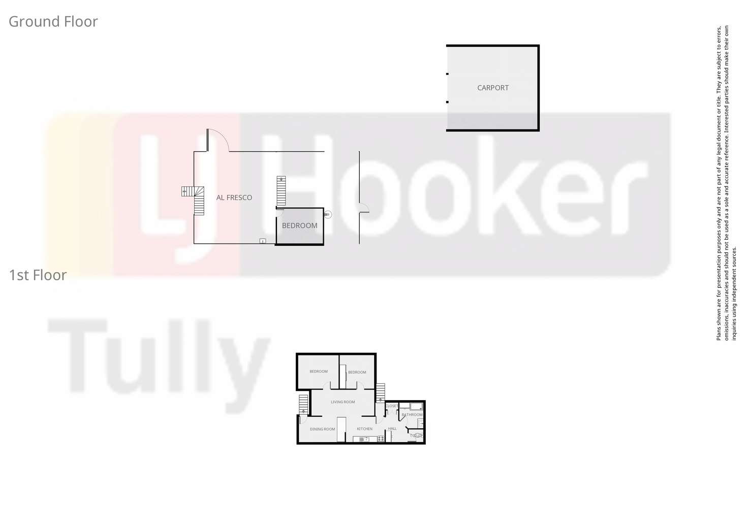 Floorplan of Homely house listing, 11 Trower Street, Tully QLD 4854