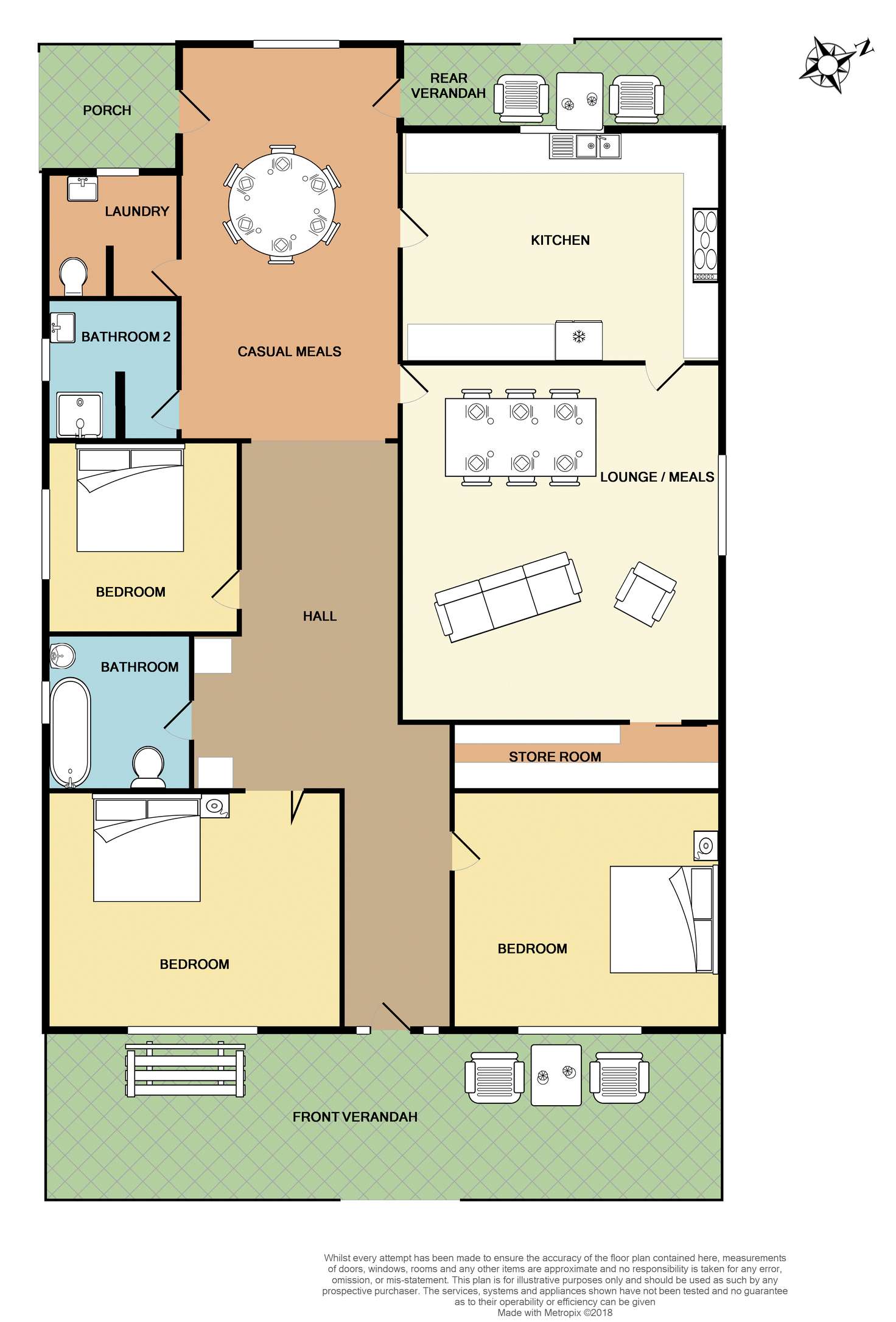 Floorplan of Homely house listing, 75 Beach Road, Coobowie SA 5583