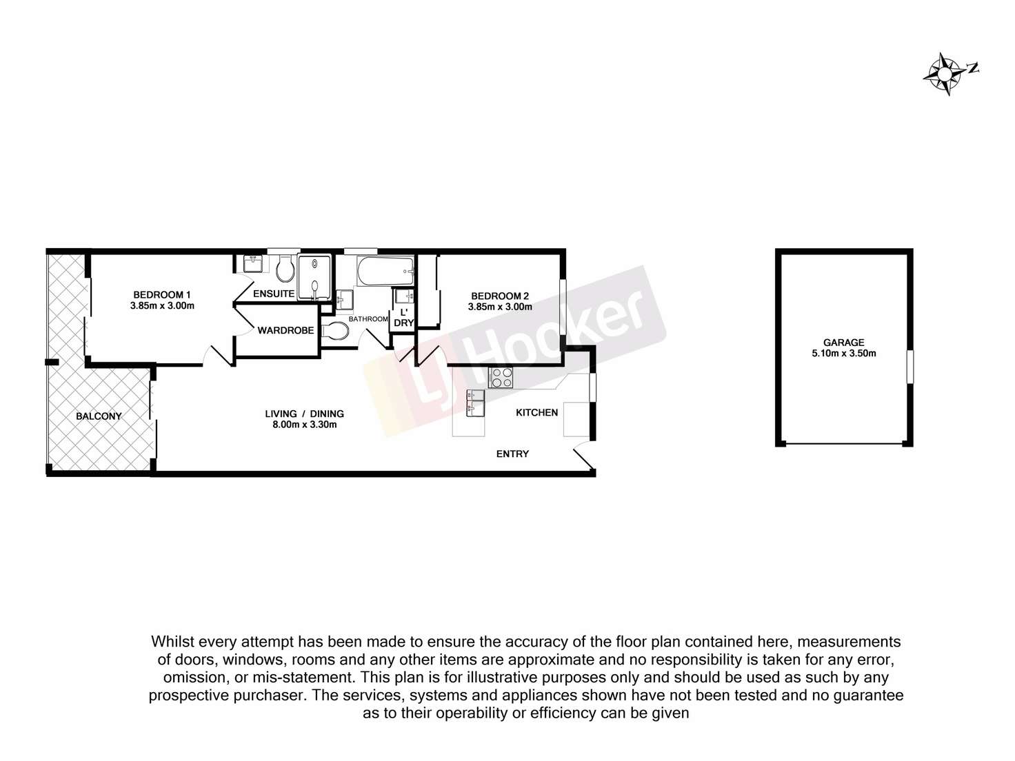 Floorplan of Homely apartment listing, 5/51 Elizabeth Street, Acacia Ridge QLD 4110