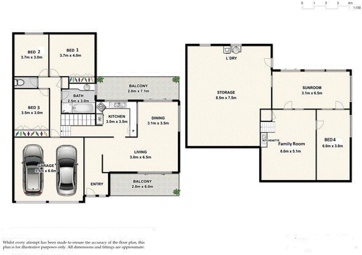 Floorplan of Homely house listing, 5 Marcia Street, Aspley QLD 4034