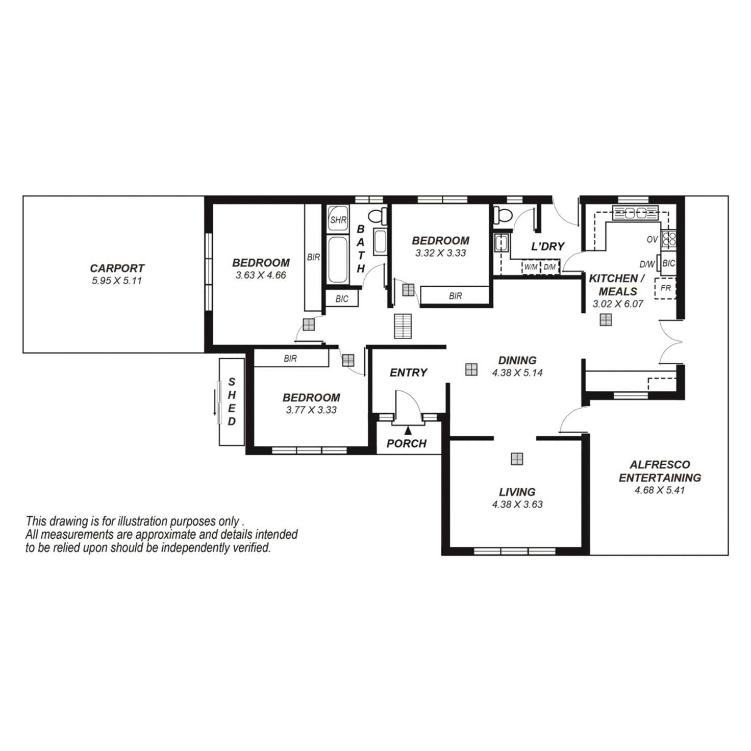 Floorplan of Homely house listing, 8 Thrower Avenue, Felixstow SA 5070