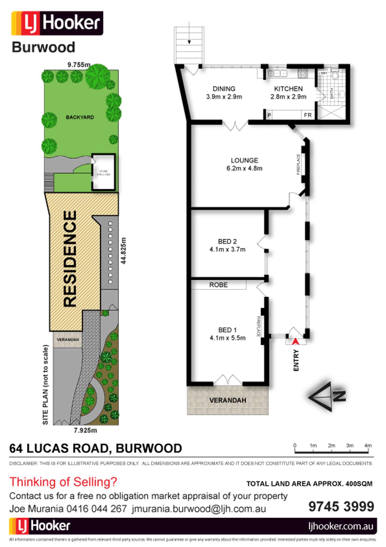 Floorplan of Homely house listing, 64 Lucas Road, Burwood NSW 2134