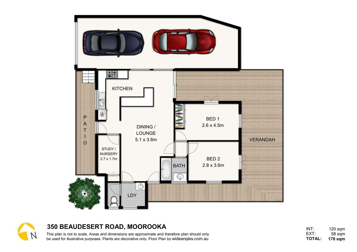 Floorplan of Homely house listing, 350 Beaudesert Road, Moorooka QLD 4105