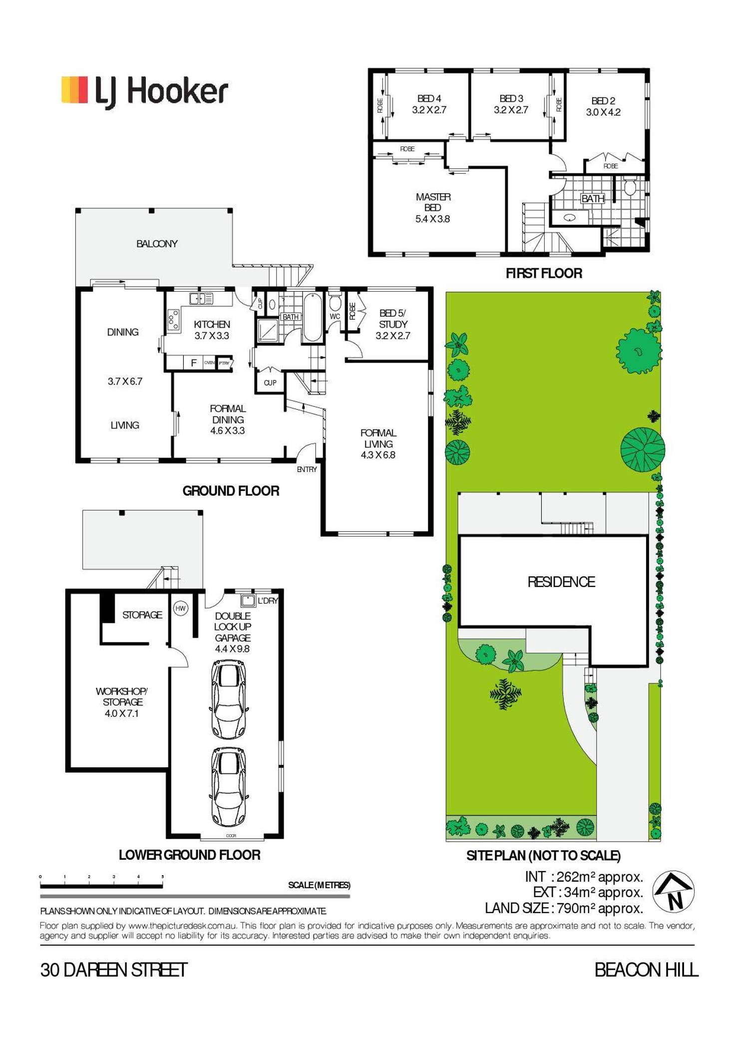 Floorplan of Homely house listing, 30 Dareen Street, Beacon Hill NSW 2100