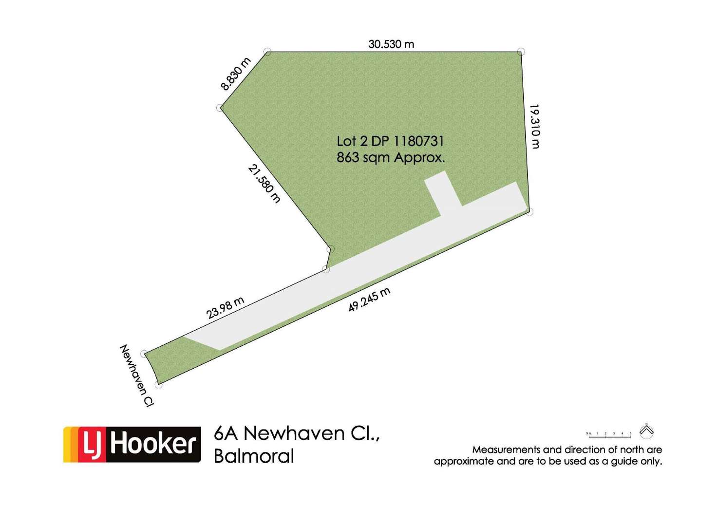 Floorplan of Homely residentialLand listing, 6A Newhaven Close, Balmoral NSW 2283