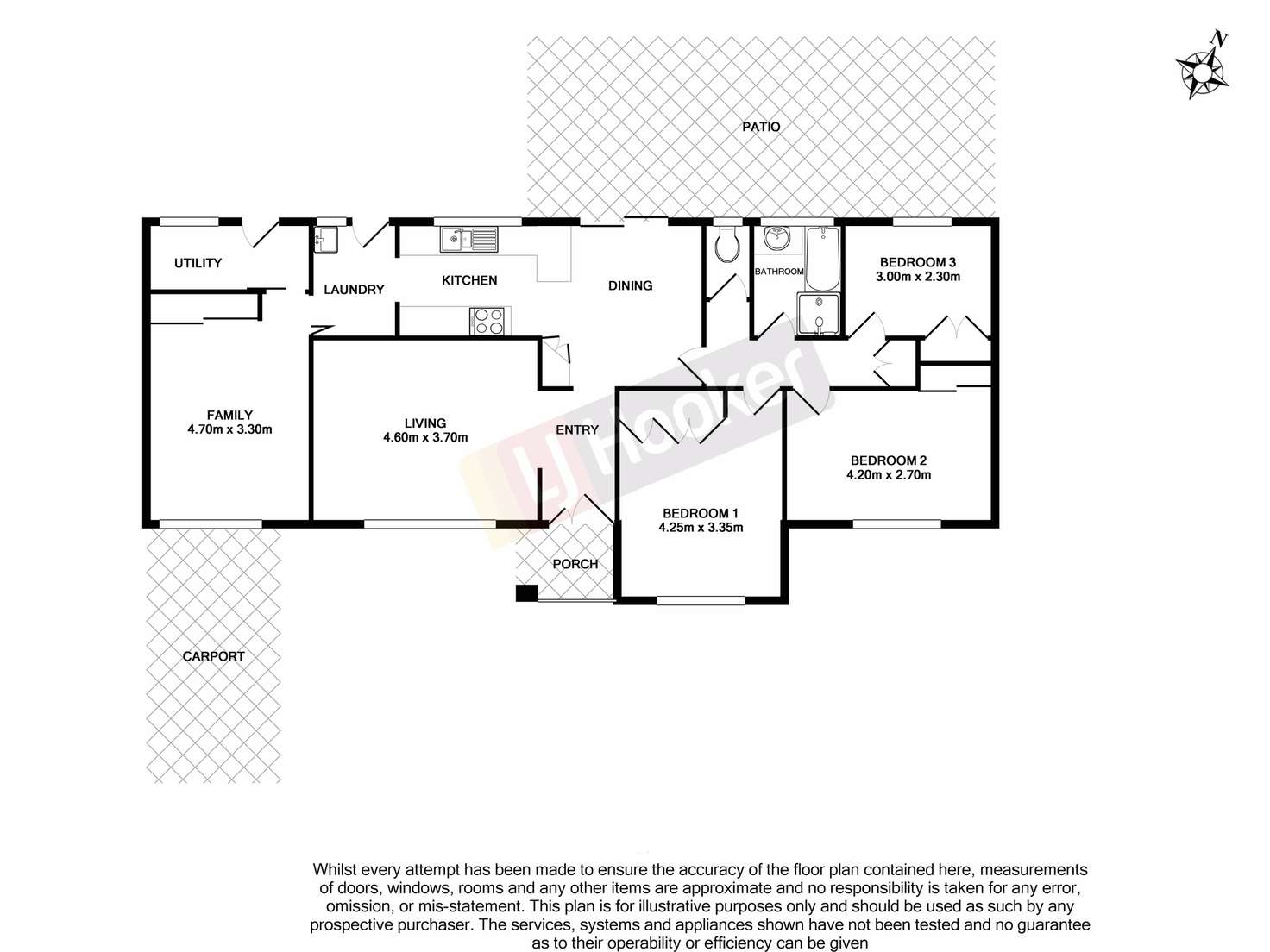 Floorplan of Homely house listing, 3 Cerbera Place, Algester QLD 4115