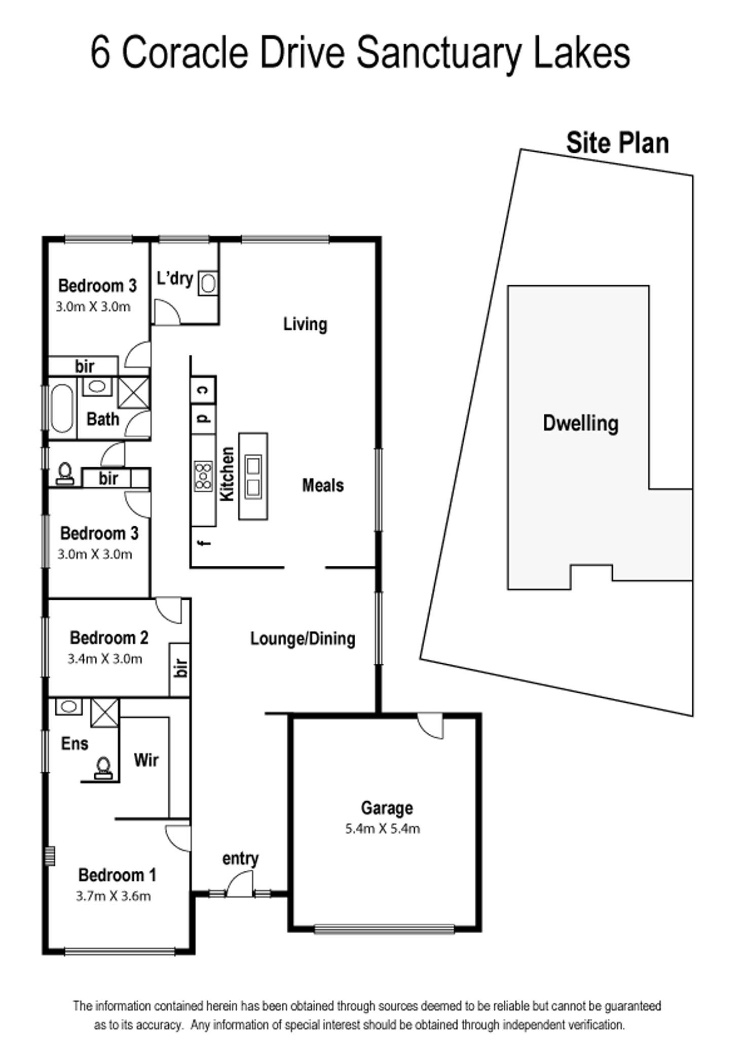 Floorplan of Homely house listing, 6 Coracle Drive, Sanctuary Lakes VIC 3030
