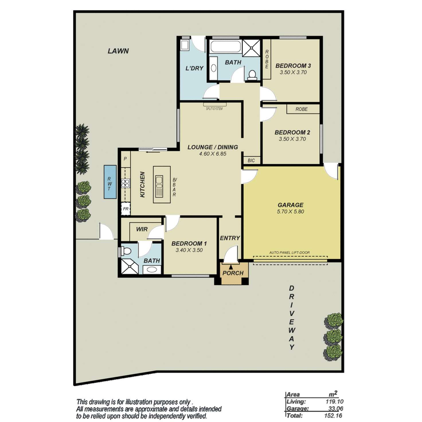 Floorplan of Homely house listing, 2/61 Para Road, Evanston SA 5116