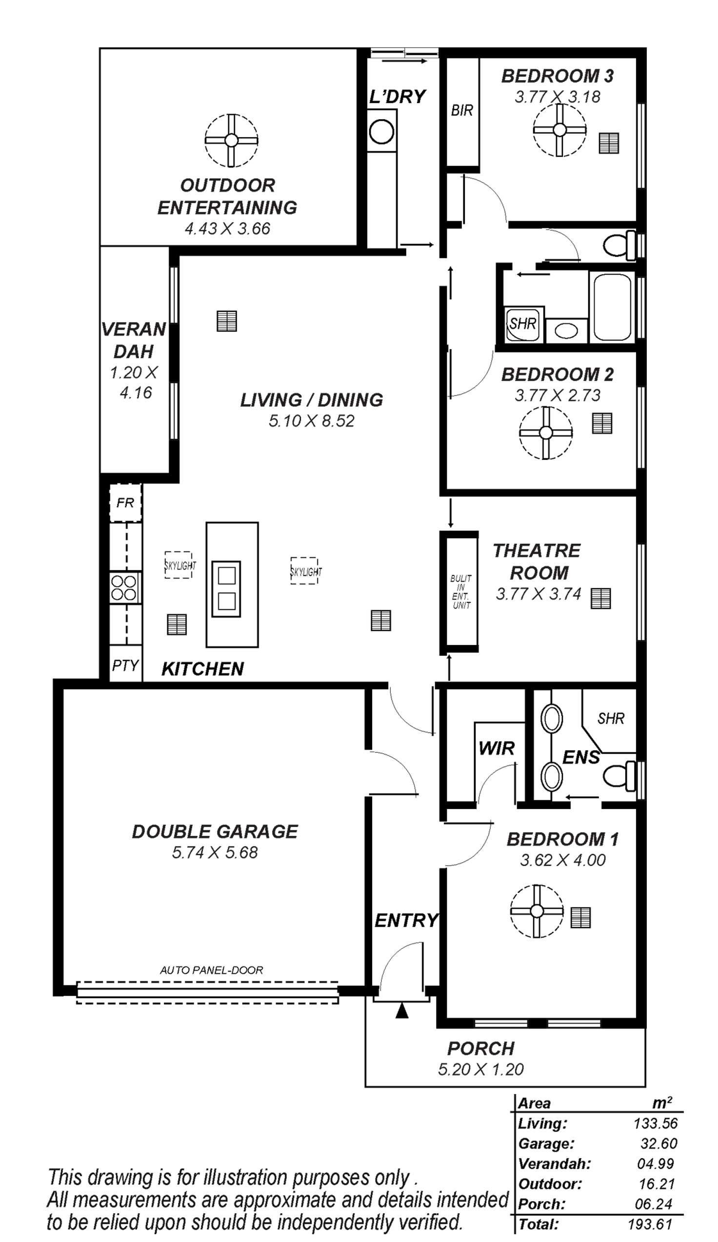 Floorplan of Homely house listing, 8 Nelson Cres, Mawson Lakes SA 5095