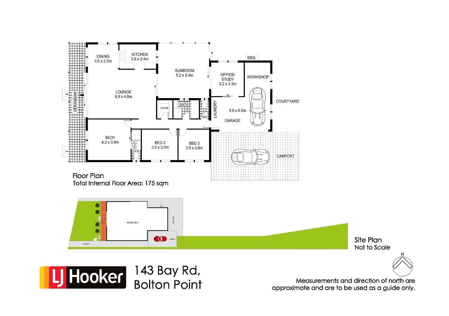 Floorplan of Homely house listing, 143 Bay Road, Bolton Point NSW 2283