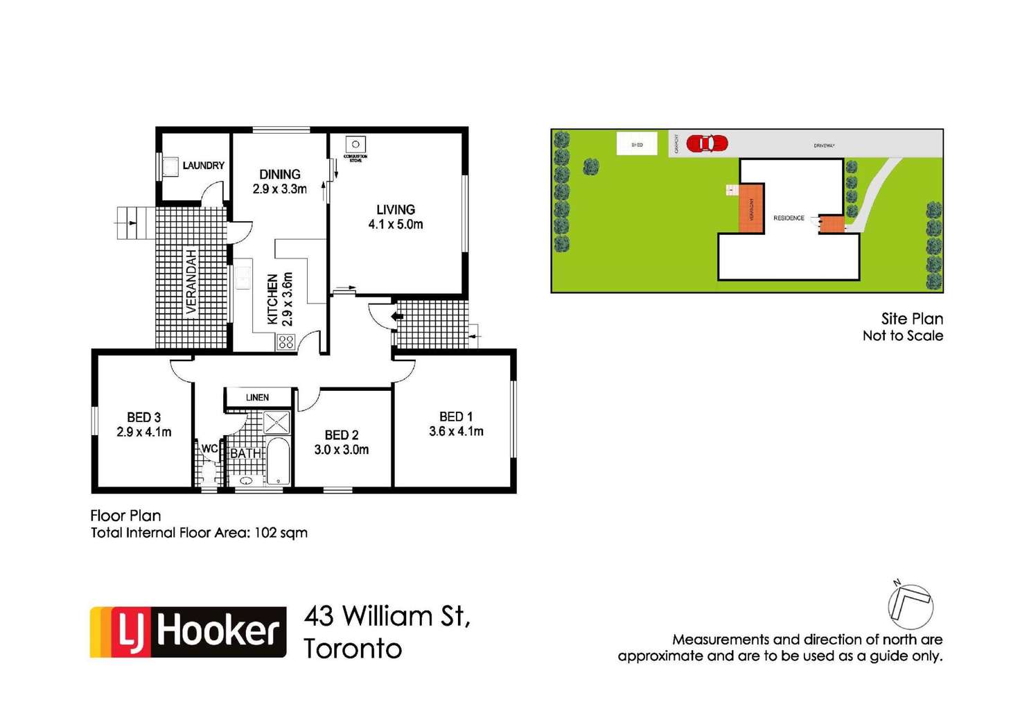 Floorplan of Homely house listing, 43 William Street, Toronto NSW 2283