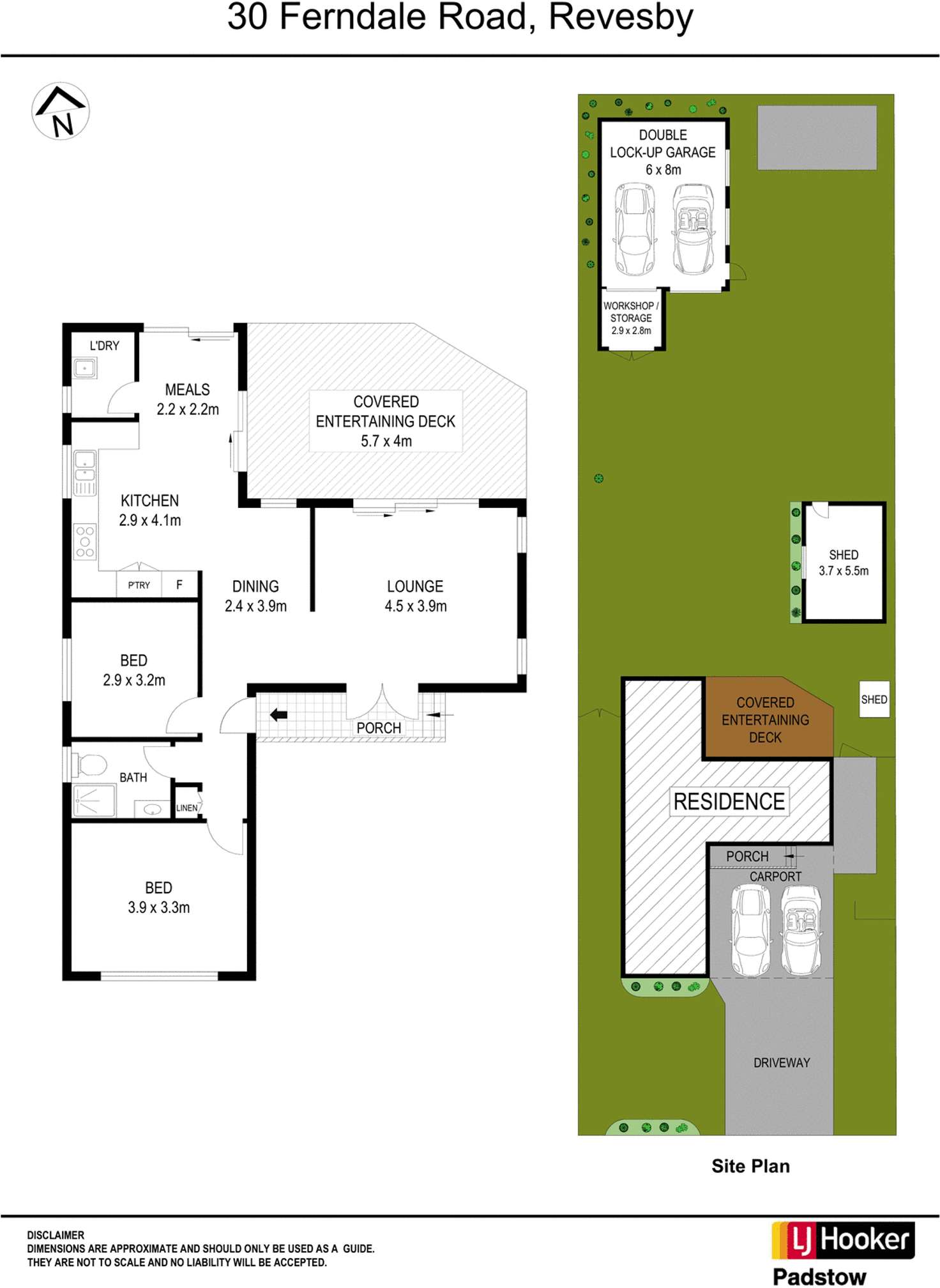 Floorplan of Homely house listing, 30 Ferndale Road, Revesby NSW 2212