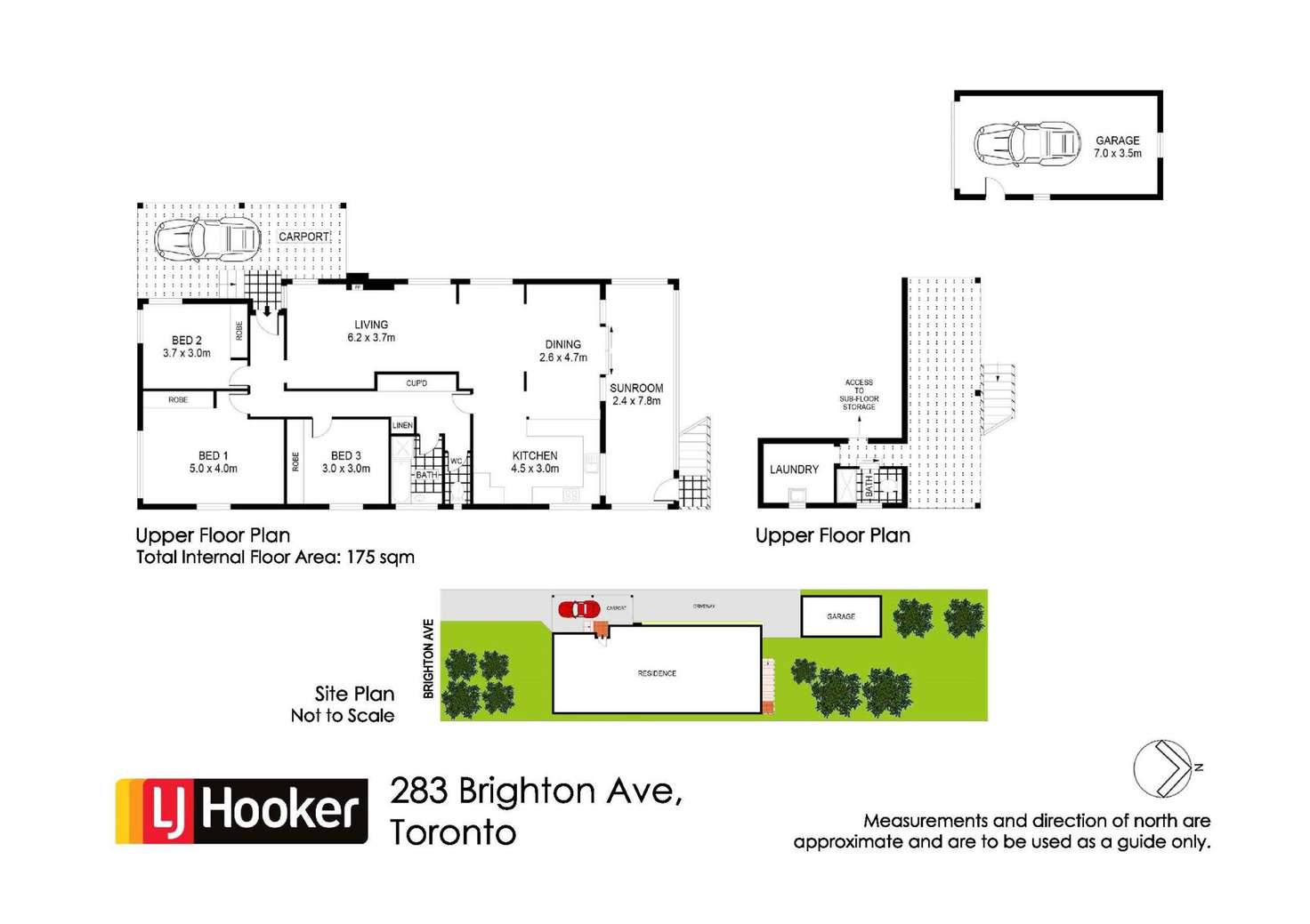 Floorplan of Homely house listing, 283 Brighton Avenue, Toronto NSW 2283