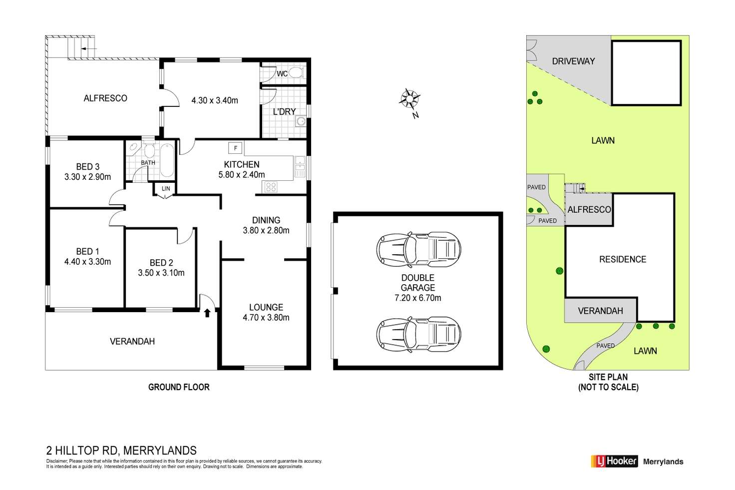 Floorplan of Homely house listing, 2 Hilltop Rd, Merrylands NSW 2160