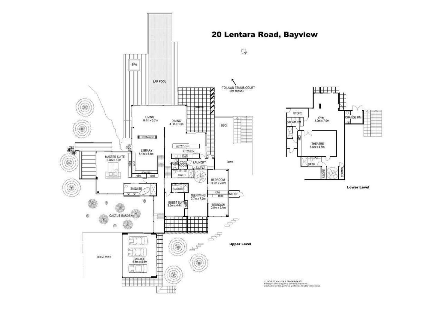 Floorplan of Homely house listing, 20 Lentara Road, Bayview NSW 2104