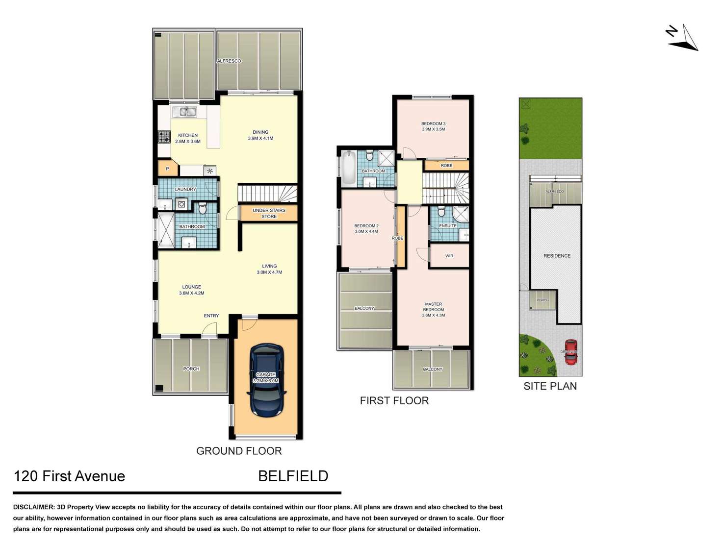 Floorplan of Homely house listing, 120 First Avenue, Belfield NSW 2191