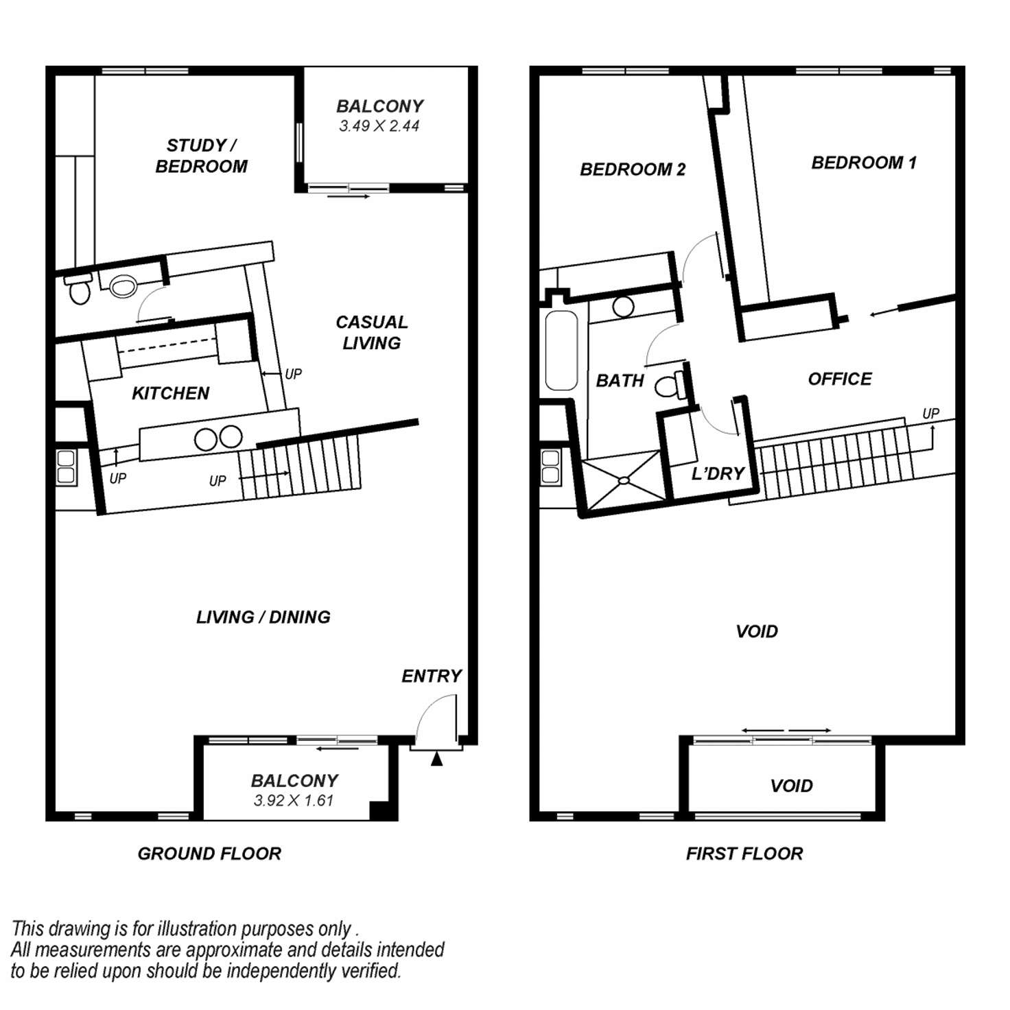 Floorplan of Homely apartment listing, 35/237 Wakefield Street, Adelaide SA 5000