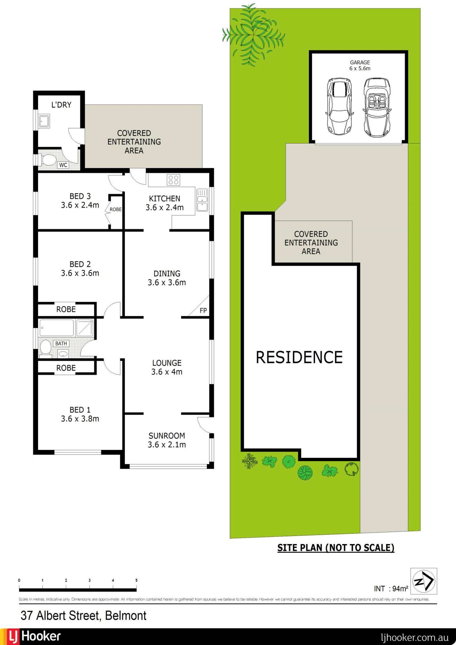 Floorplan of Homely house listing, 37 Albert Street, Belmont NSW 2280