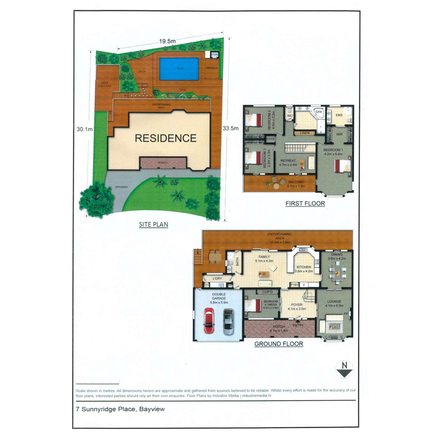 Floorplan of Homely house listing, 7 Sunnyridge Place, Bayview NSW 2104