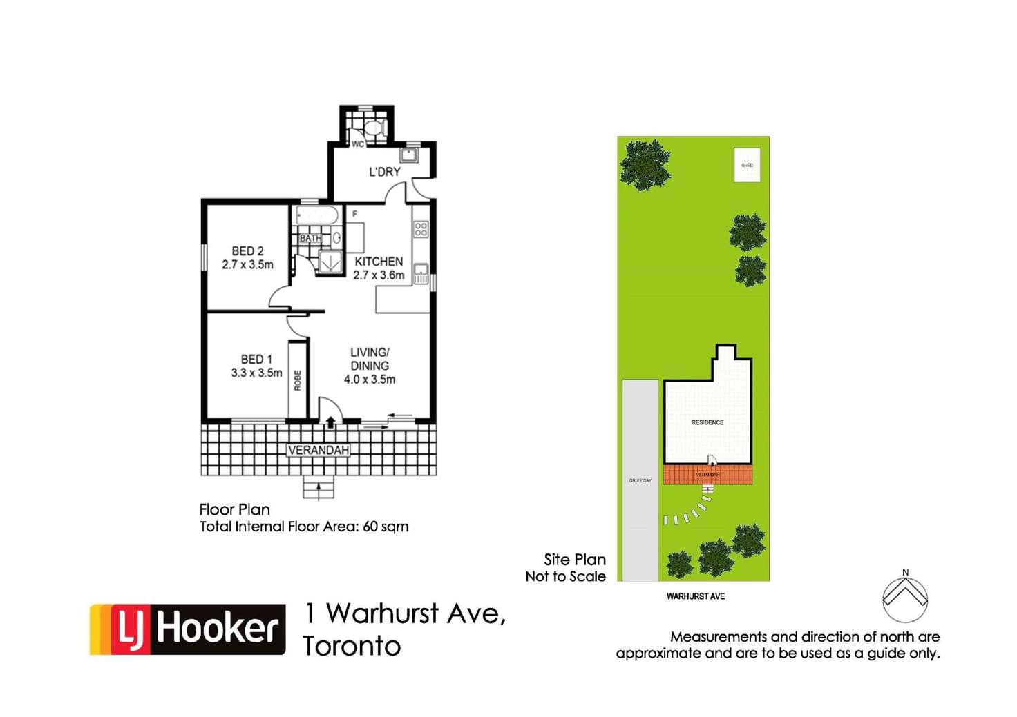 Floorplan of Homely house listing, 1 Warhurst Avenue, Toronto NSW 2283