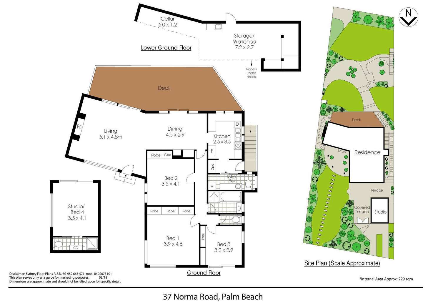 Floorplan of Homely house listing, 37 Norma Road, Palm Beach NSW 2108