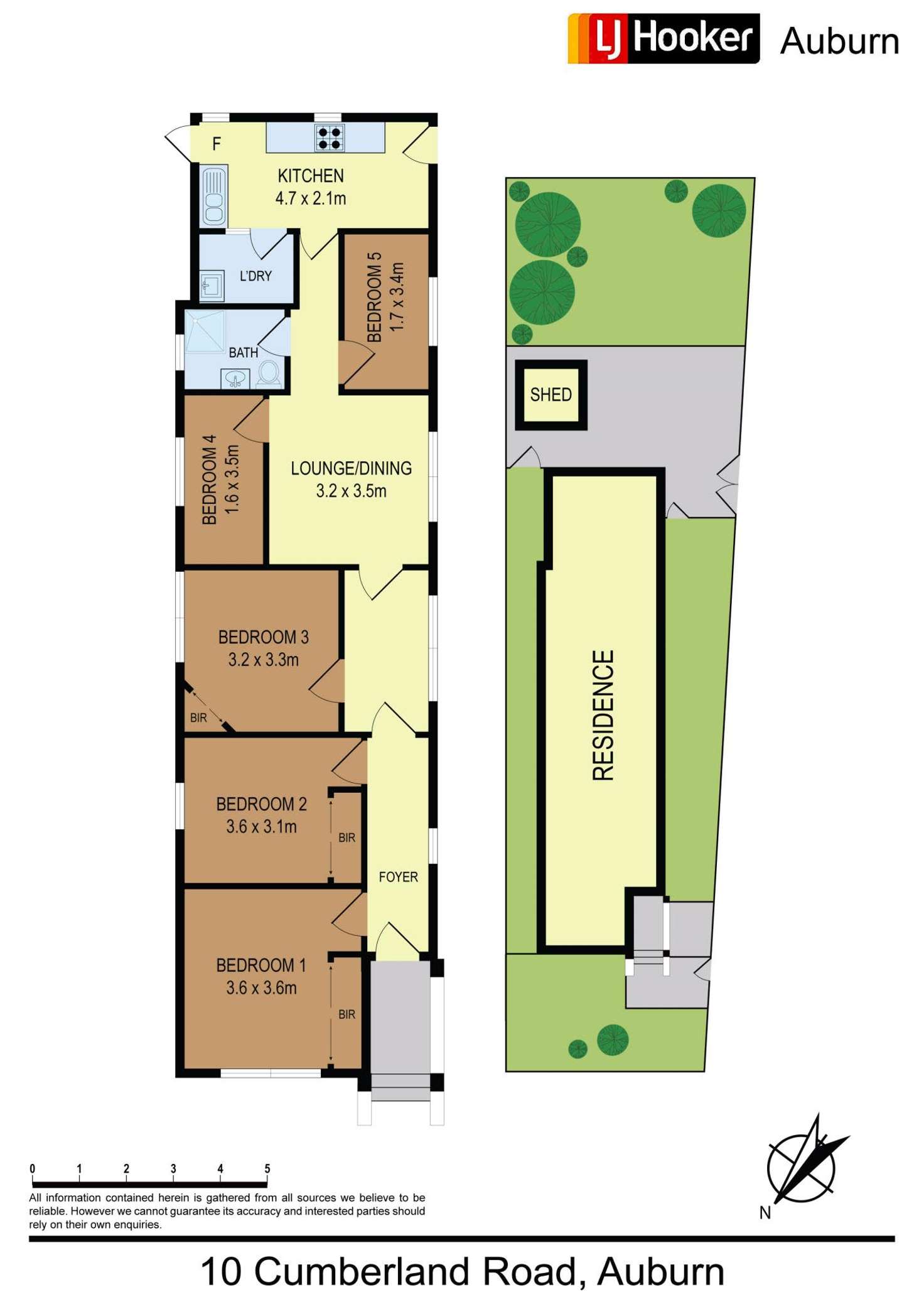 Floorplan of Homely house listing, 10 Cumberland Rd, Auburn NSW 2144
