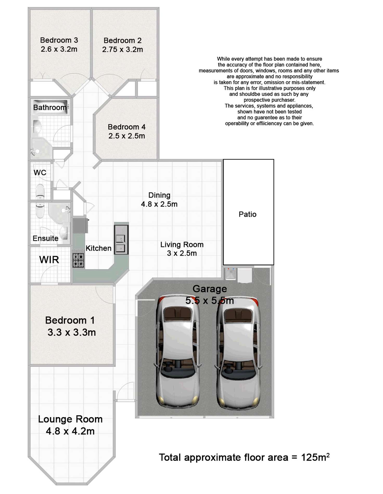 Floorplan of Homely house listing, 17 Kew Close, Forest Lake QLD 4078