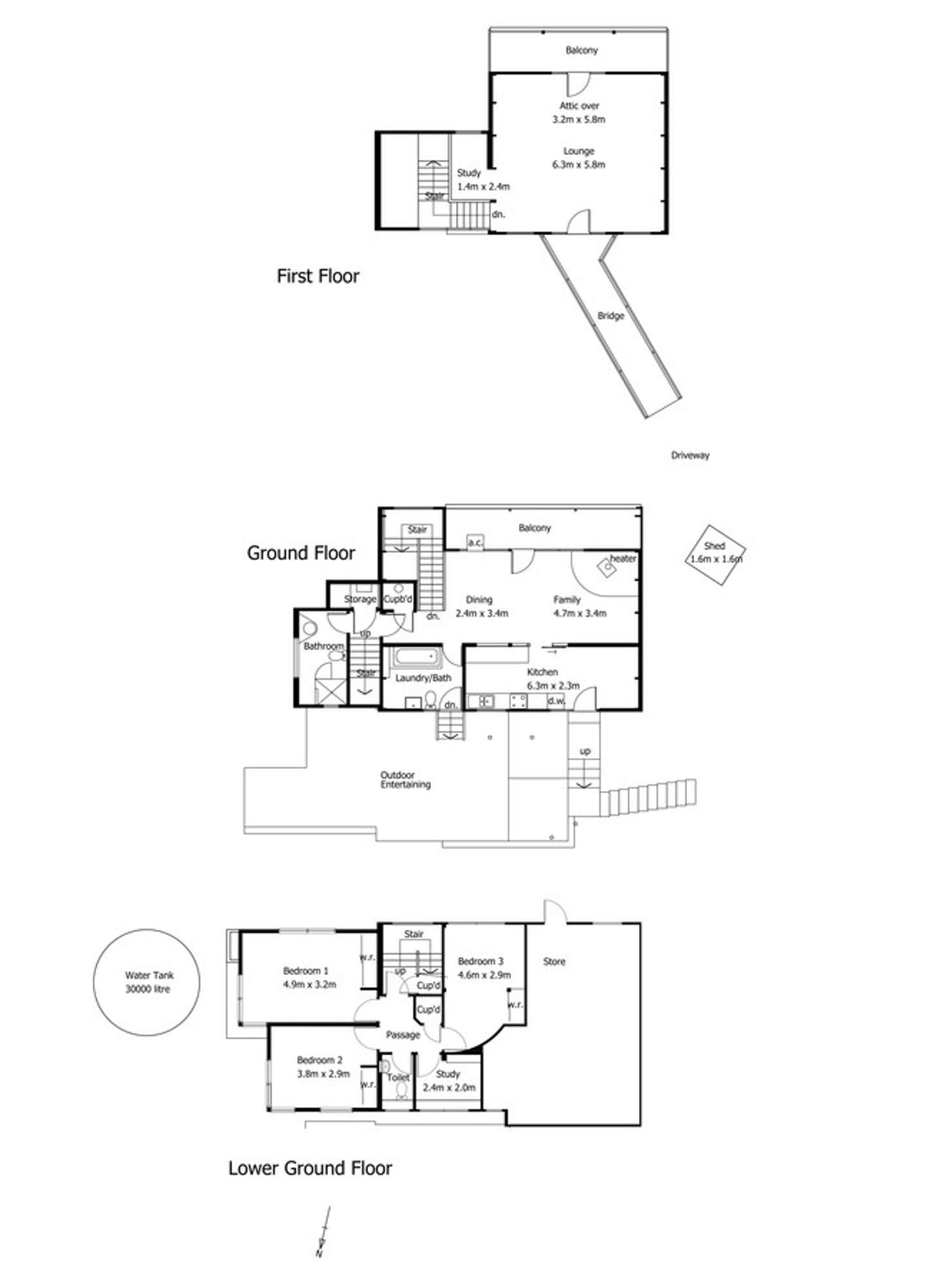 Floorplan of Homely house listing, 4 Wychwood Grove, Upper Sturt SA 5156