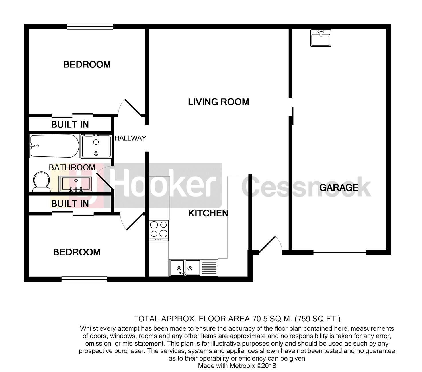 Floorplan of Homely unit listing, 6/35 Rawson Street, Aberdare NSW 2325