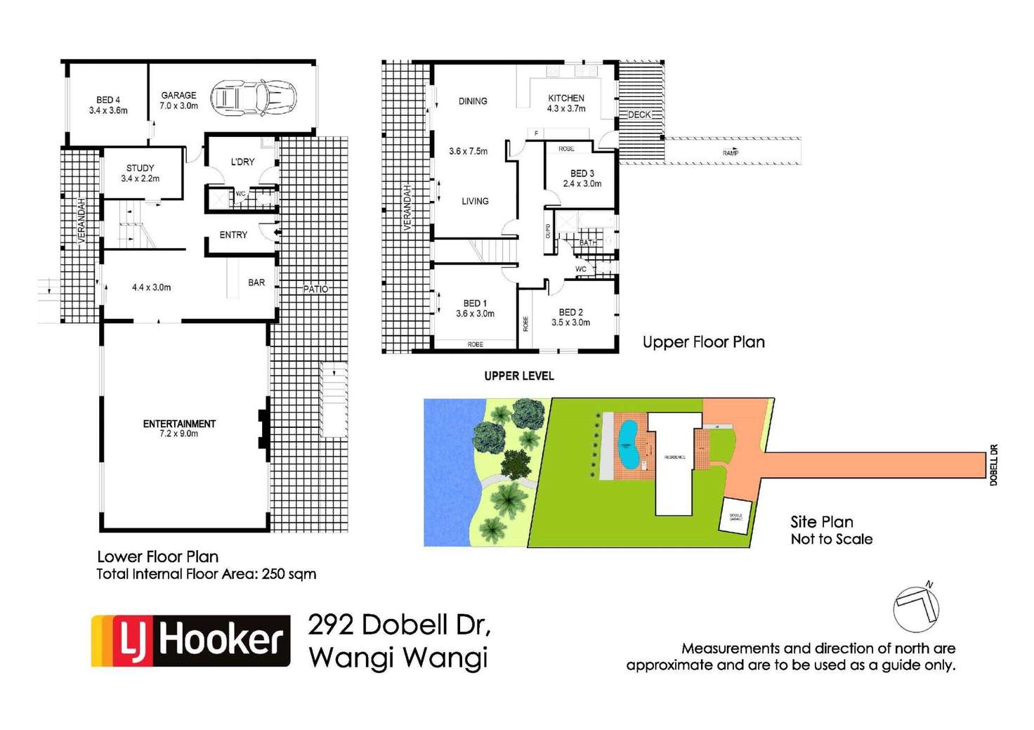 Floorplan of Homely house listing, 292 Dobell Drive, Wangi Wangi NSW 2267