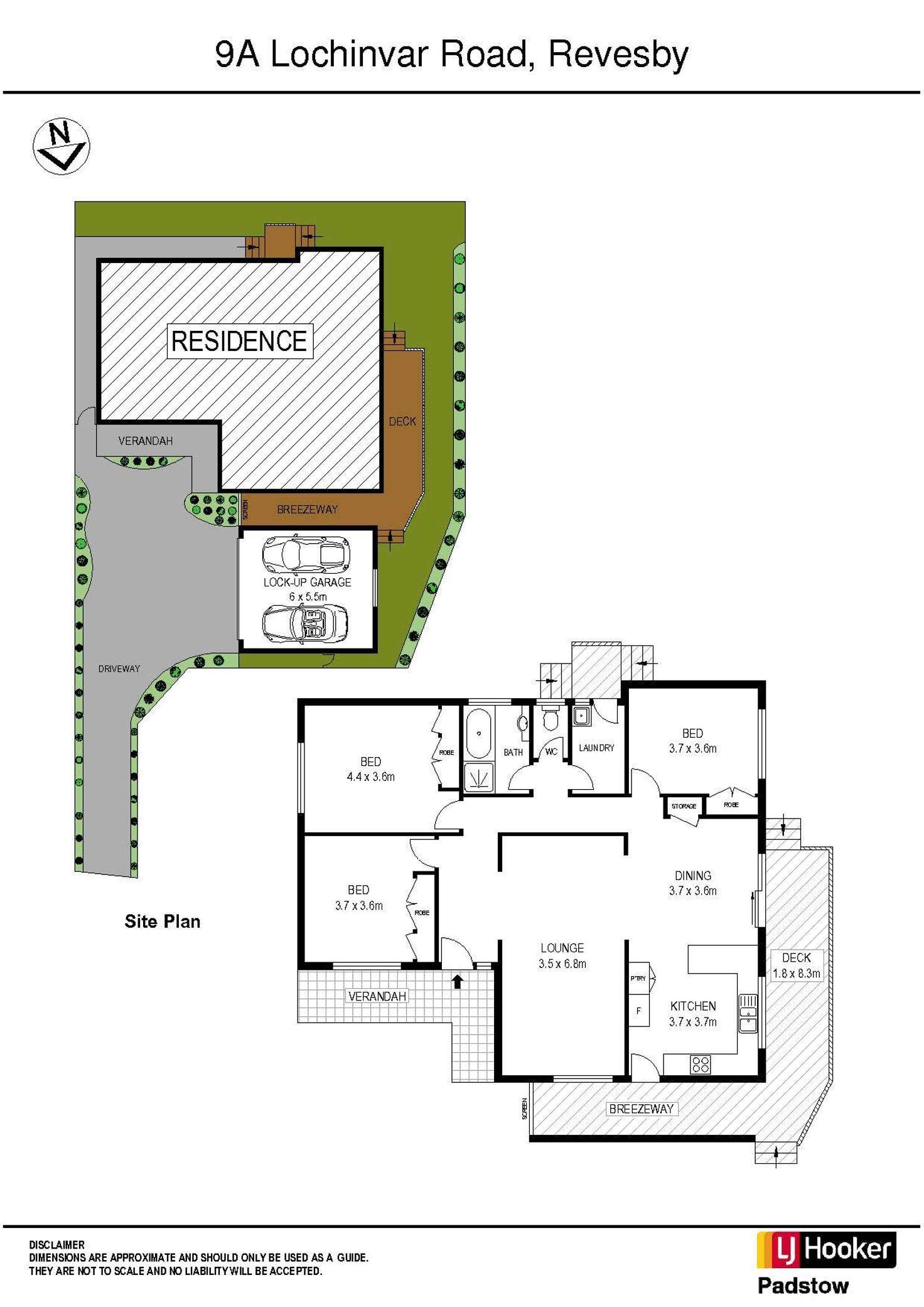 Floorplan of Homely house listing, 9a Lochinvar Road, Revesby NSW 2212