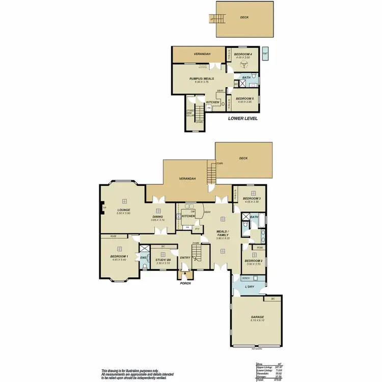 Floorplan of Homely house listing, 1 Camelia Street, Tea Tree Gully SA 5091