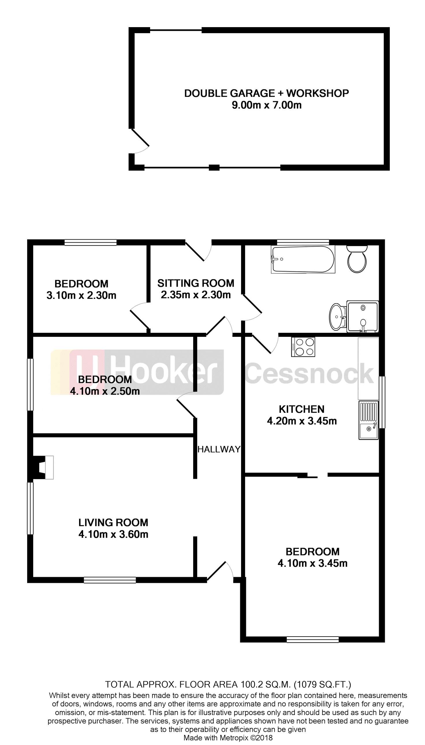 Floorplan of Homely house listing, 141 Northcote Street, Aberdare NSW 2325